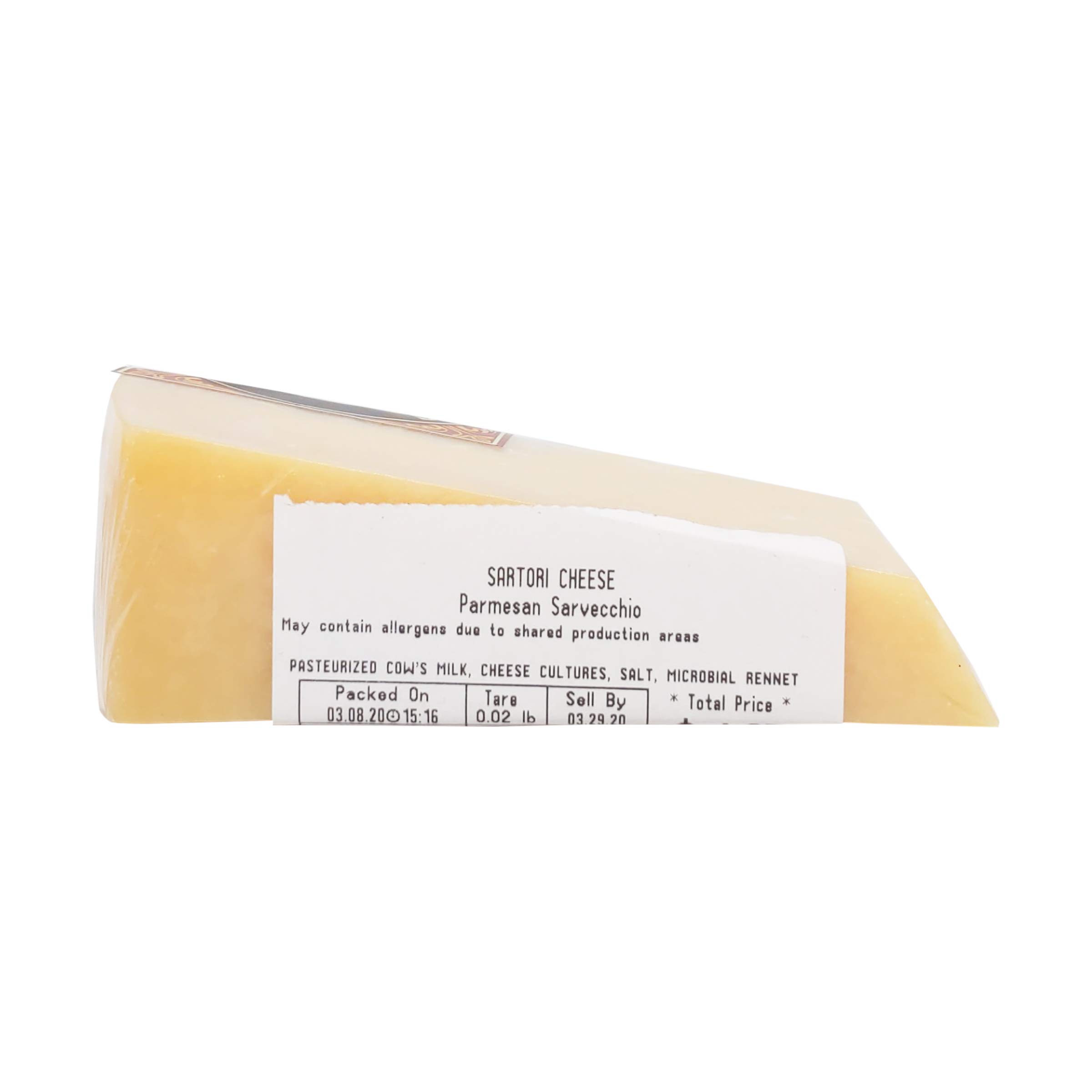 Premium SARTORI CHEESE Parmesan Sarvecchio - Aged Italian Hard Cheese for Cooking, Pasta & Charcuterie Boards - Perfect for Gourmet Recipes, Wine Pairings & Gift Giving