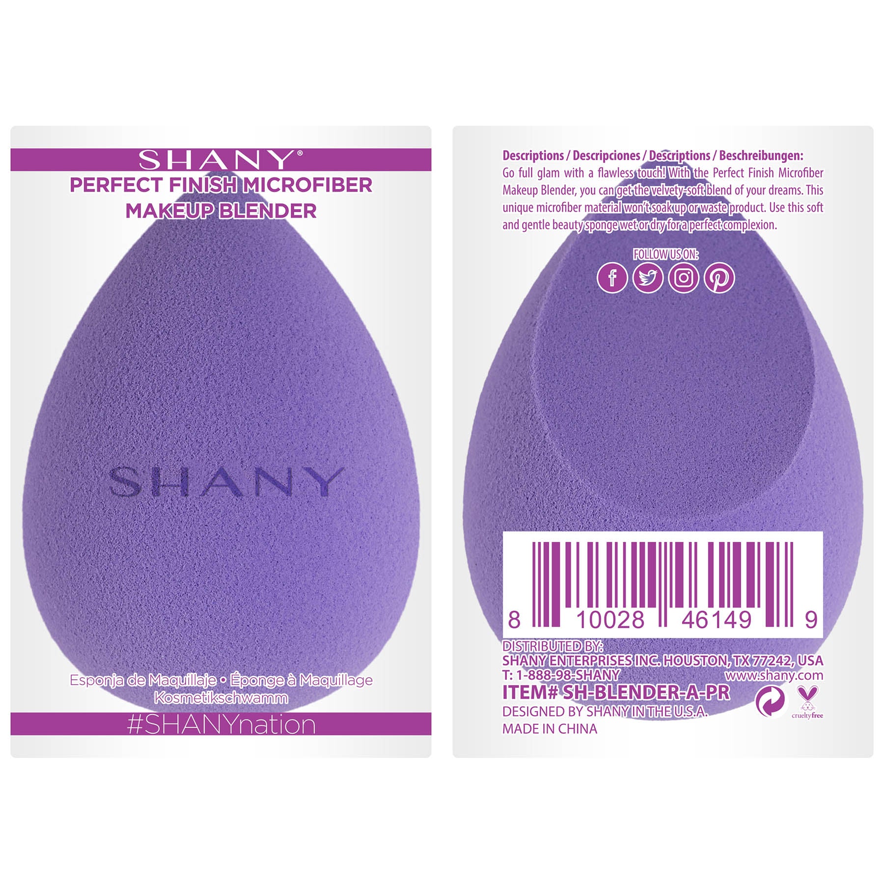 Best Makeup Blender Sponge for Flawless Finish - Professional Beauty Sponge for Liquid & Powder Foundation, Concealer - Ideal for Daily Makeup & Travel
