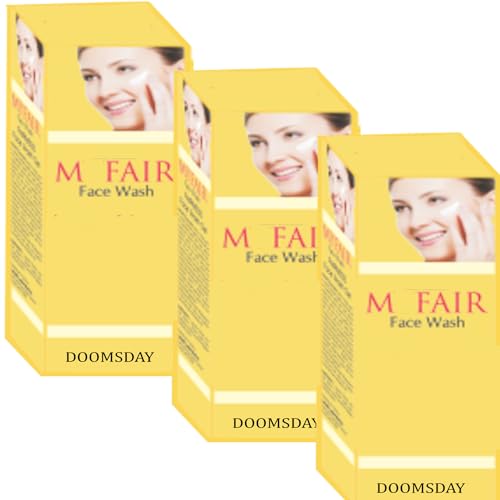 My Fair Face Wash - Deep Cleansing for Impurities & Pollutants, Removes Dark Dead Cells (Pack of 3) | Gentle Daily Cleanser for Glowing Skin at Home or Travel