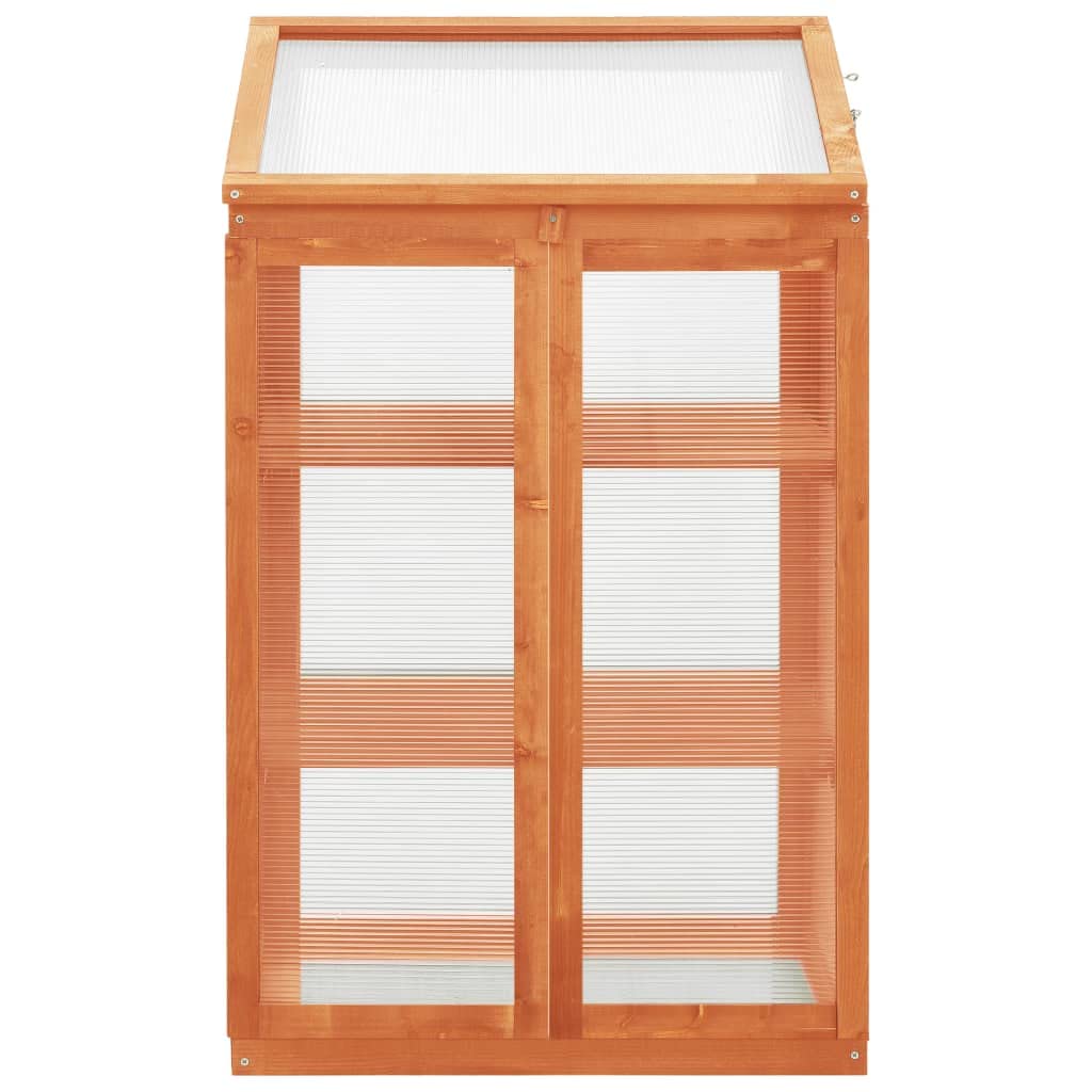 Portable Wooden Greenhouse Cabinet - 23.6