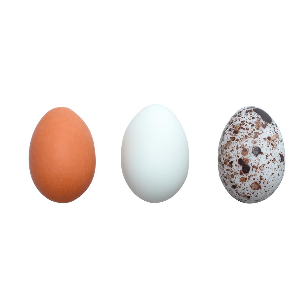 60Pcs Mini Artificial Easter Eggs - Fake Resin Bird Eggs for DIY Crafts, Easter Party Decorations, Photo Props - Perfect for Spring Centerpieces, Easter Basket Fillers & Home Decor