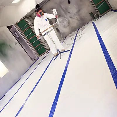 Aqua Shield® Spray Booth Edition - Waterproof Protective Coating for Automotive & Industrial Use | DIY & Professional Applications