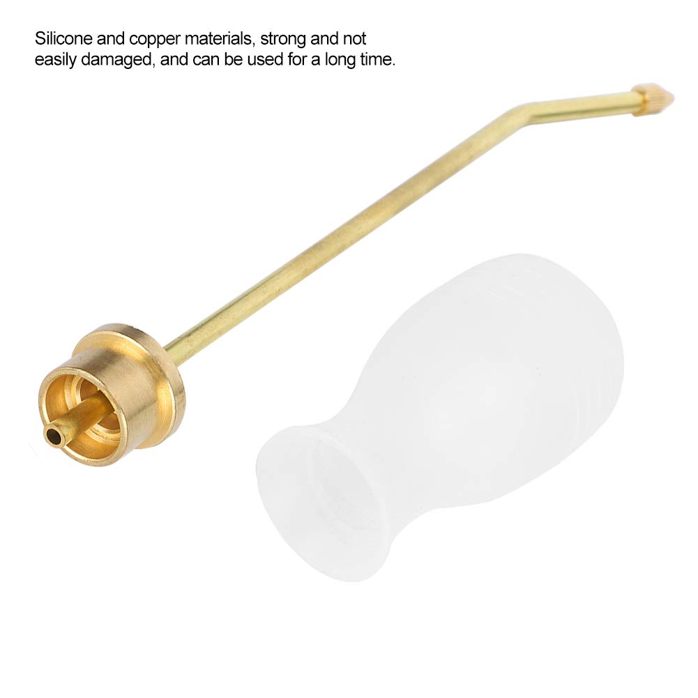 Professional Beekeeping Powder Blower with Long Copper Tube - Multi-Purpose Pest Control Sprayer for Gardening & Agriculture | Ideal for Wasp, Beehive & Crop Protection