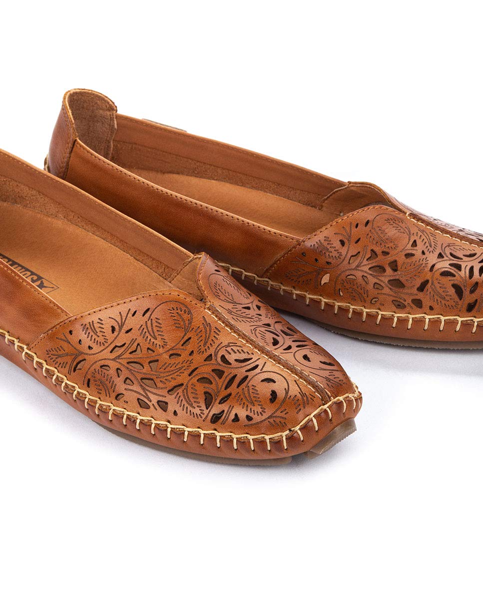 PIKOLINOS Women's Genuine Leather Loafers - Comfortable Slip-On Shoes for Casual & Office Wear - Jerez Style