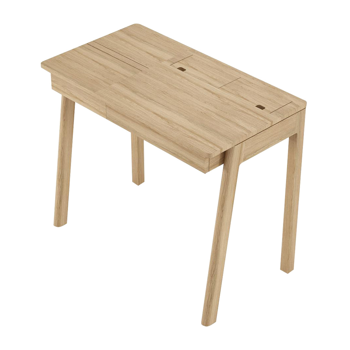 Karpenter Circa Desk - Modern Wooden Writing Desk for Home Office, Study & Workspace | Ergonomic Design with Ample Storage | Perfect for Remote Work & Online Learning