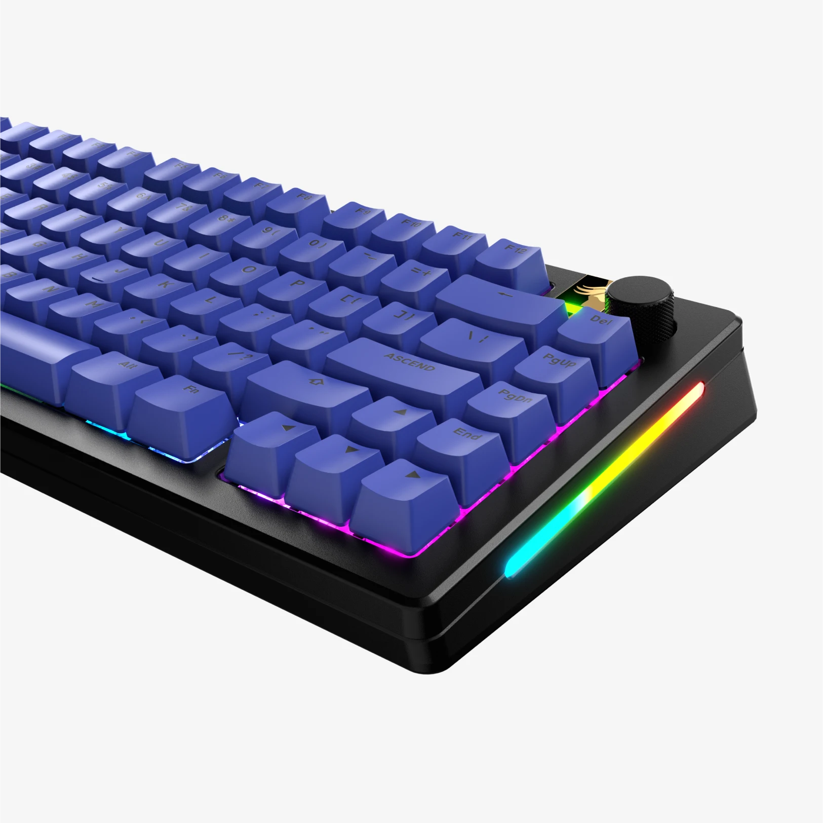 GPBT Mana Blue Basic Keycaps for Mechanical Keyboards - Durable PBT Material, Cherry MX Compatible - Perfect for Gaming, Typing & Custom Builds
