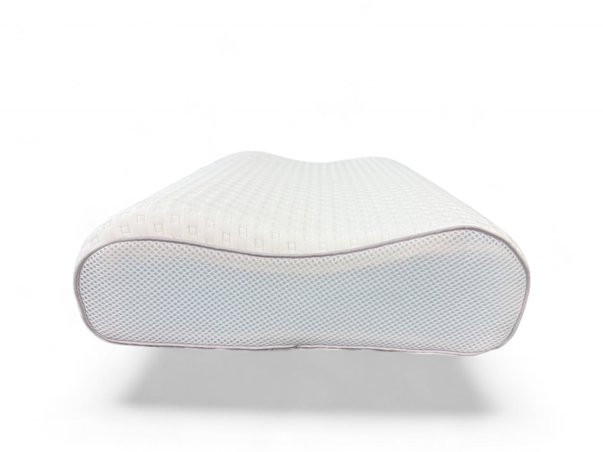 Contour Memory Foam Pillow with TENCEL Cover - Orthopedic Neck Support for Side, Back & Stomach Sleepers - Perfect for Home, Travel & Office Use