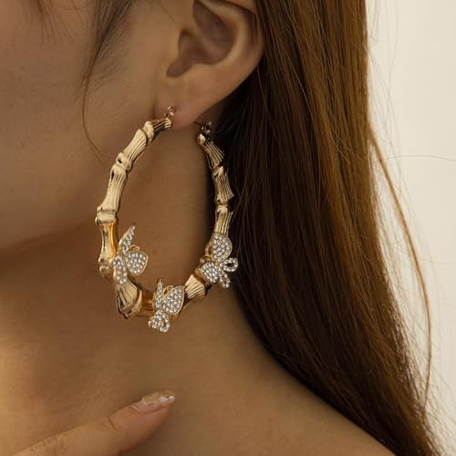 F:Butterfly Bamboo Earrings