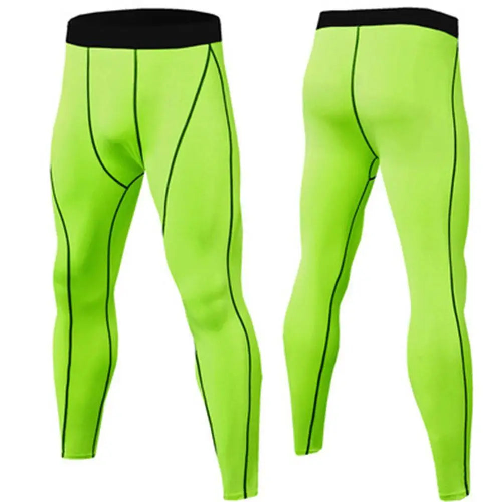 Men's Compression Leggings for Running & Workout - High-Performance Sports Tights for Men - Gym, Jogging, Training & Active Wear