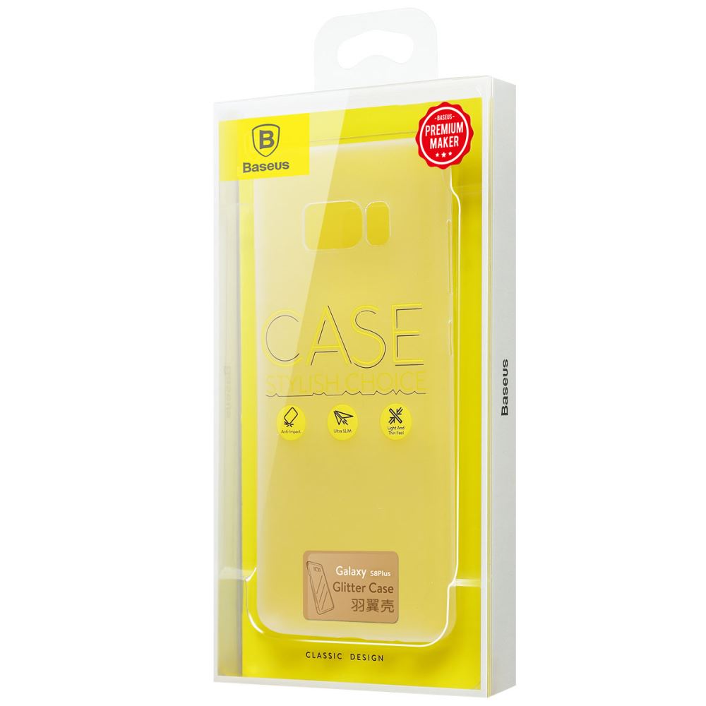 Baseus Wing Case for Samsung Galaxy S8 Plus - Slim Protective Phone Cover with Shock Absorption | Perfect for Everyday Use, Travel & Outdoor Activities