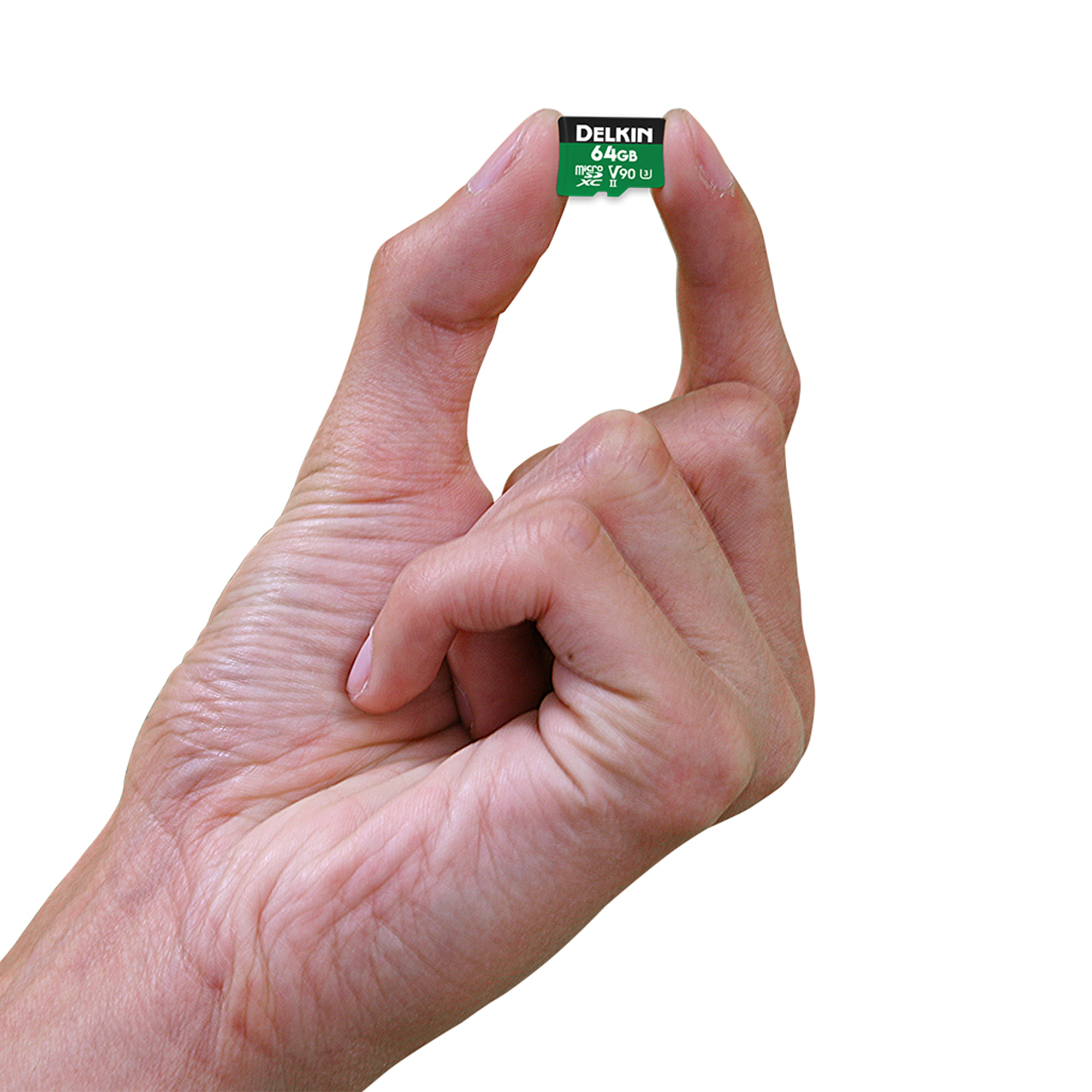 Delkin Devices 64GB POWER UHS-II microSDXC Memory Card with Adapter - High Speed for 4K Video, DSLR & Action Cameras - Perfect for Photography, Drones & Gaming
