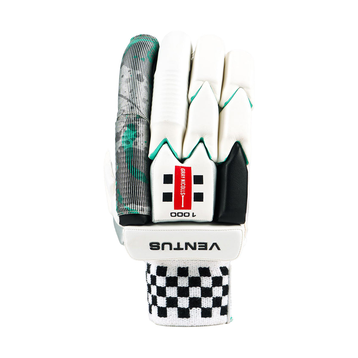 Gray Nicolls Ventus 1.0 1000 Cricket Batting Gloves - Premium Leather Protection for Cricket Players - Perfect for Practice & Matches