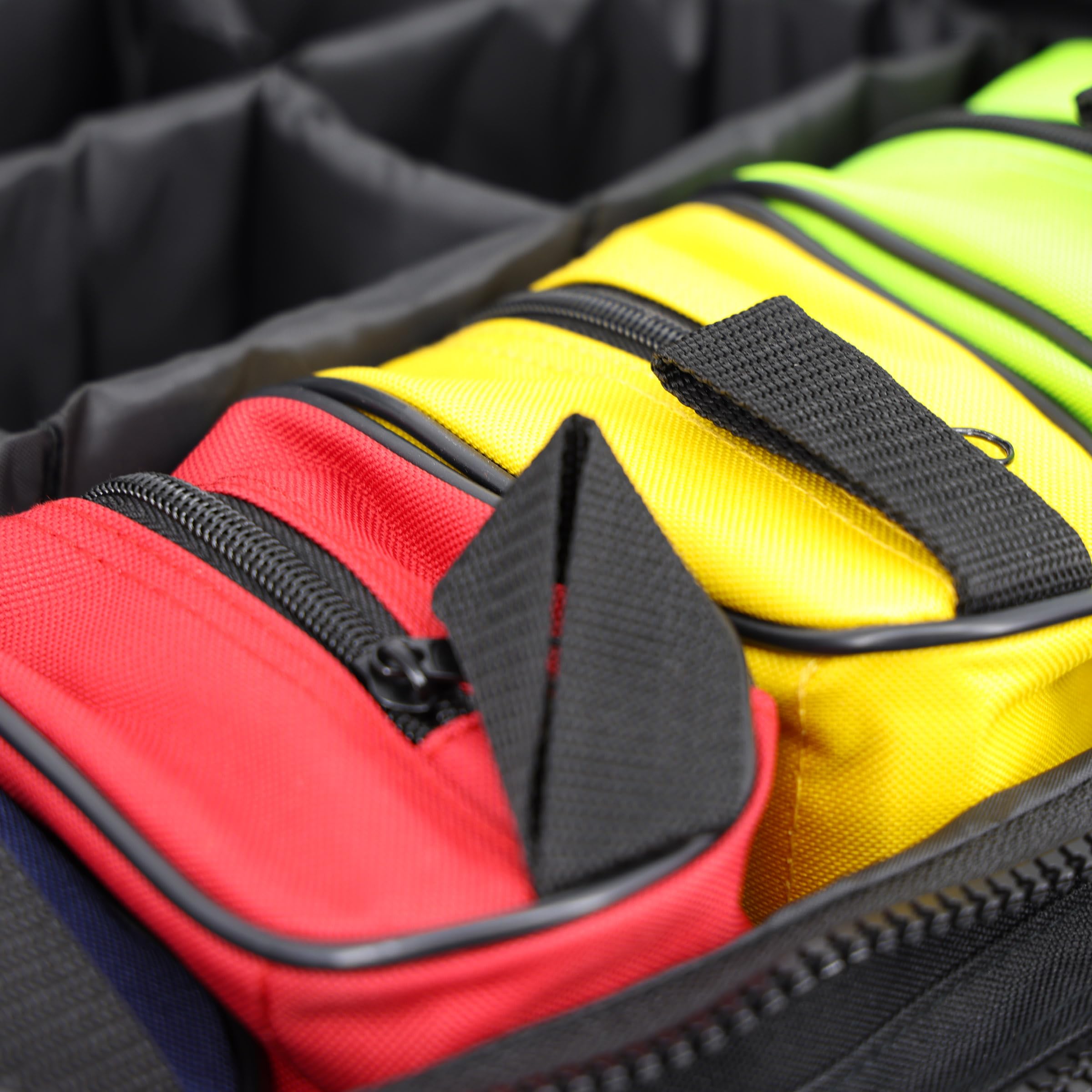 Lightning X Premium Modular EMS/EMT Trauma First Aid Kit - Emergency Medical Responder Bag with Comprehensive Supplies for EMTs, Paramedics & First Responders | Ideal for Emergency Situations, Disaster Relief & Outdoor Adventures