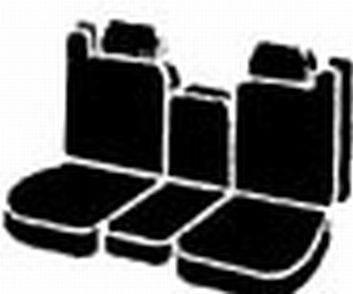 Fia OE38-9 Gray Custom Fit 40/20/40 Split Front Seat Covers - Premium Tweed Fabric for Trucks & SUVs | Durable Protection for Work Commute & Road Trips