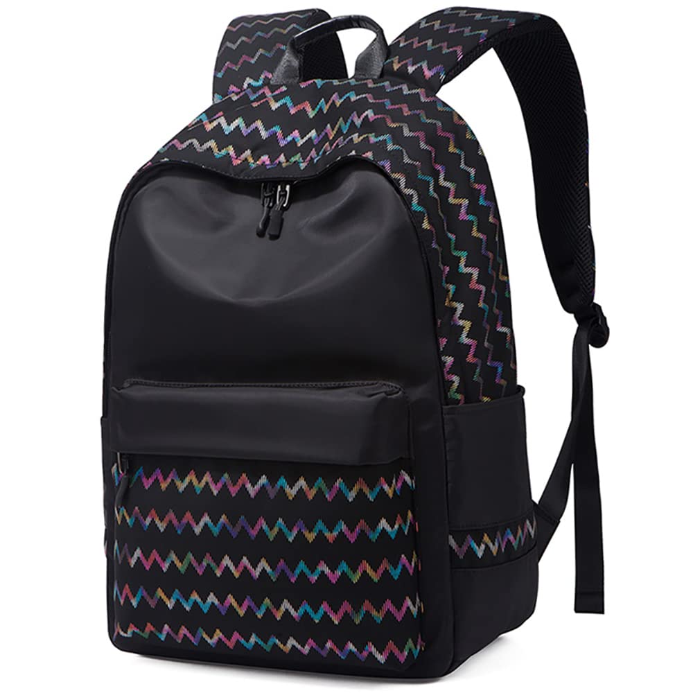 Cathyladi Lightweight 15.6 Inch Laptop Backpack for Women & Men - Waterproof College School Travel Backpack with USB Charging Port & Laptop Compartment - Perfect for Work, Commuting, Business Trips & Daily Use