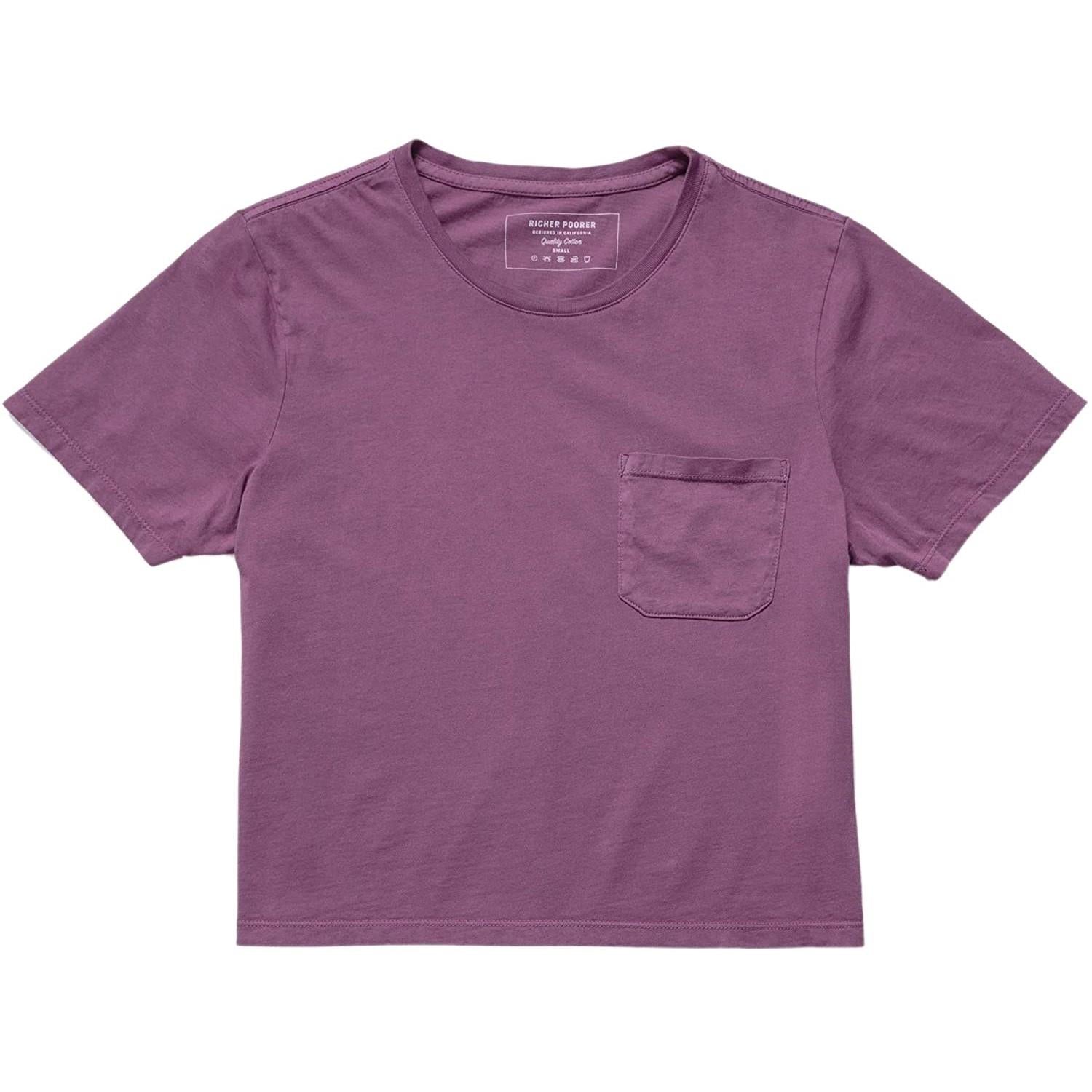 Lilac Boxy Crop Tee - Trendy Women's Short Sleeve T-Shirt for Casual Wear & Summer Outfits