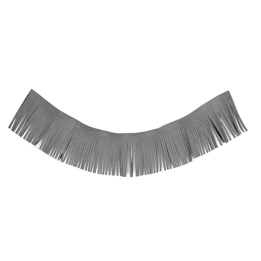 Motorcycle Saddlebag Fringe - 2pcs Retro Leather Fringe for Bike Bags | Riding Style Upgrade