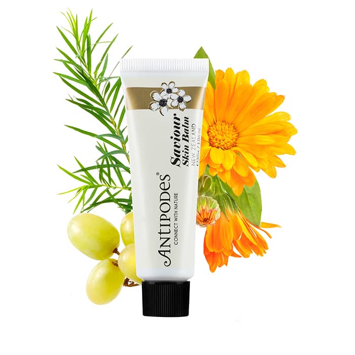Antipodes Saviour Skin Balm Mini - Organic Moisturizing Balm for Dry Skin | Hydrating & Nourishing | Perfect for Travel & On-the-Go Skincare