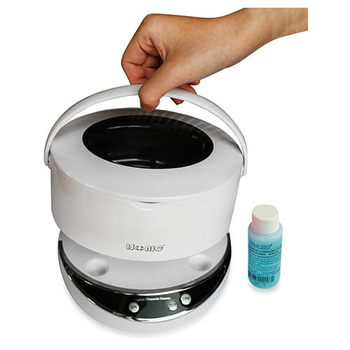 iSonic CDS200B Digital Ultrasonic Cleaner - 1.6Qt/0.75L Detachable Tank for Jewelry, Watches, Eyeglasses, Dentures, Coins & Small Parts - 110V Home & Professional Cleaning Solution for Jewelers, Watchmakers & Dental Offices