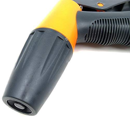 2-Pattern Garden Hose Nozzle Sprayer - Heavy Duty Water Gun for Car Washing, Lawn Watering & Garden Sprinkling | Perfect for Outdoor Cleaning, Plant Care & Vehicle Maintenance