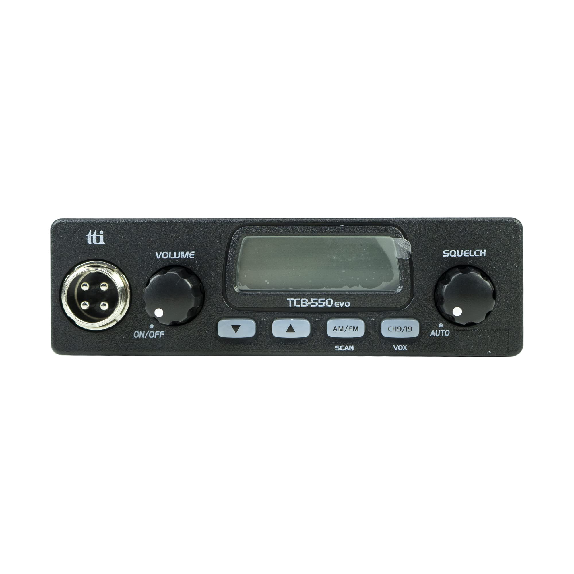 CB Radio Kit - TTi TCB-550 EVO with Free Sticky Pad (Blue) for Truckers & Off-Road Adventures