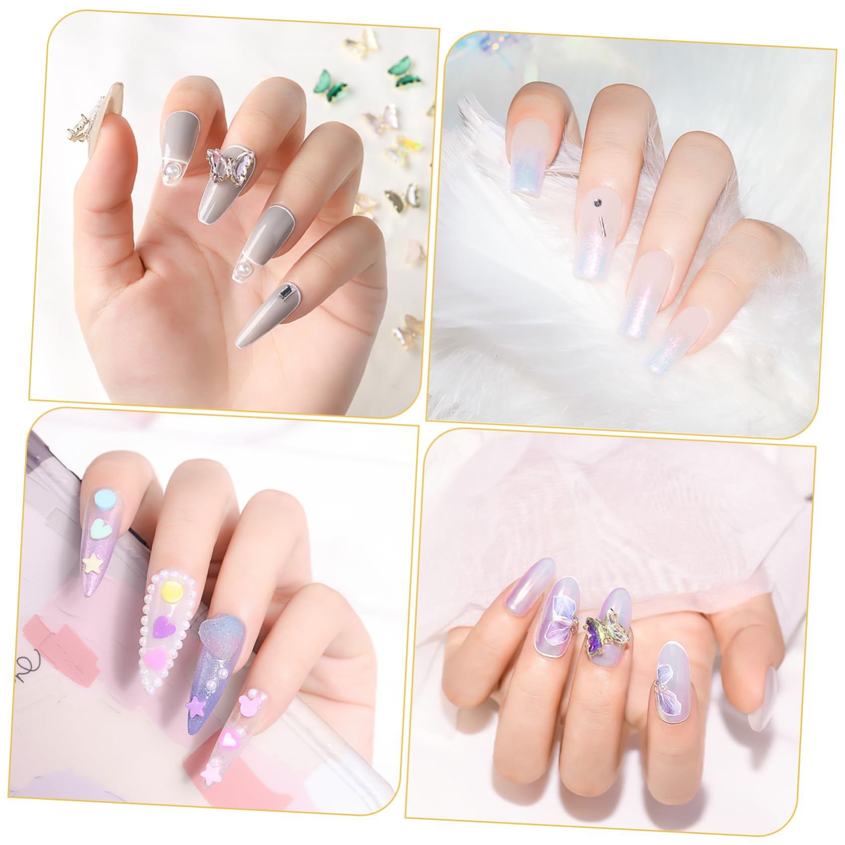 100pcs Clear False Nail Tips - Transparent Nail Display Sticks for Nail Art, Fan Shaped Nail Wheel, White Polish Sample - Perfect for Salon Display, DIY Nail Art & Professional Nail Color Testing