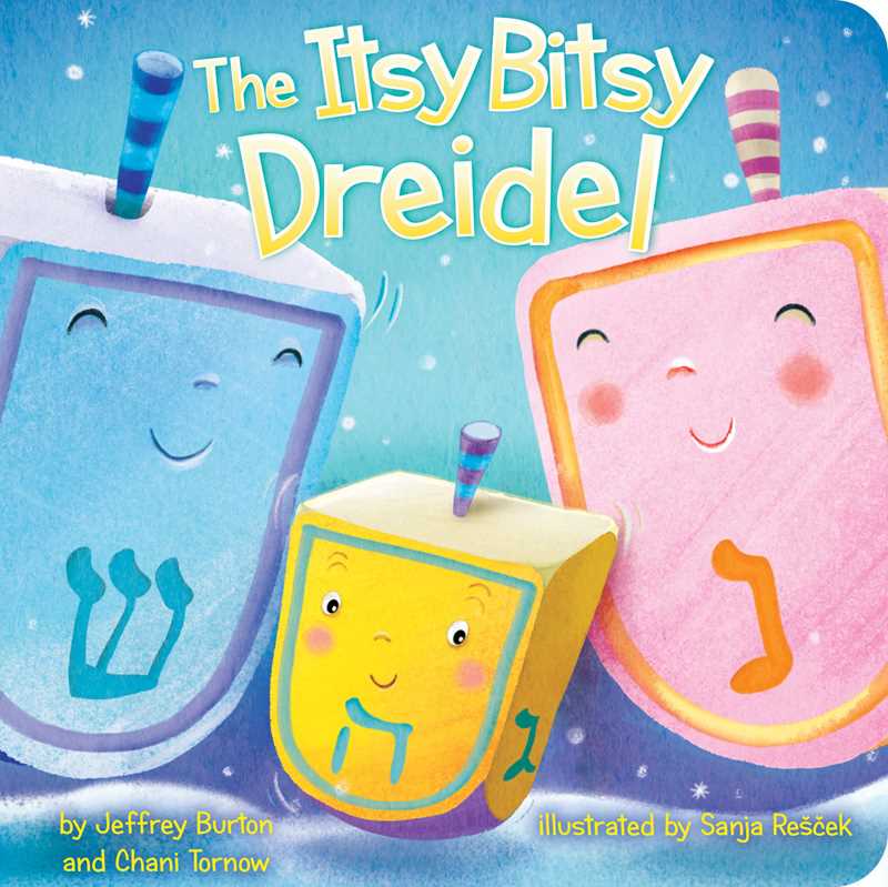 Itsy Bitsy Dreidel Hanukkah Board Book for Toddlers - Fun Holiday Storytime & Jewish Tradition Learning for Kids