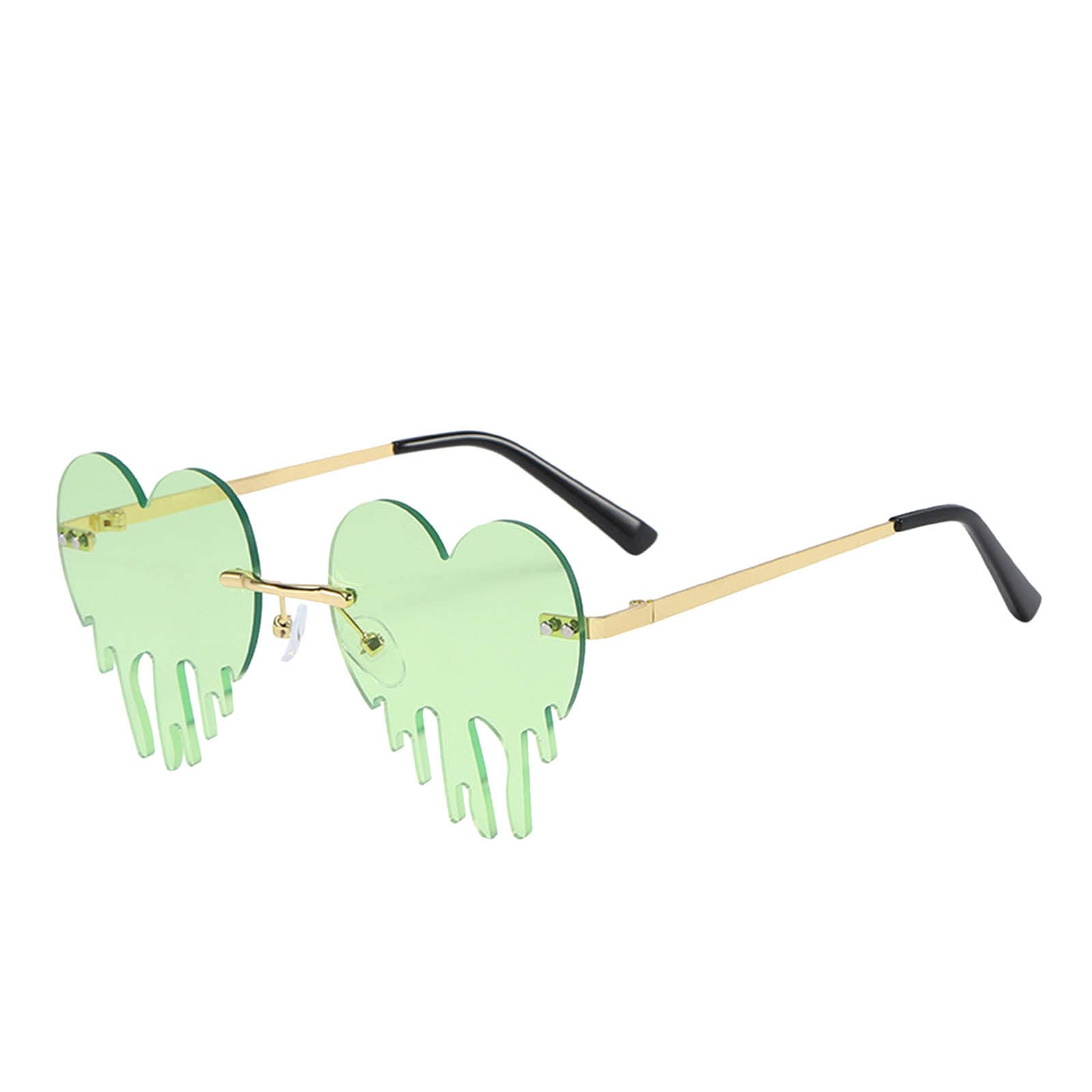 Trendy Heart-Shaped Sunglasses for Party & Fashion - Cloud Punk Shades