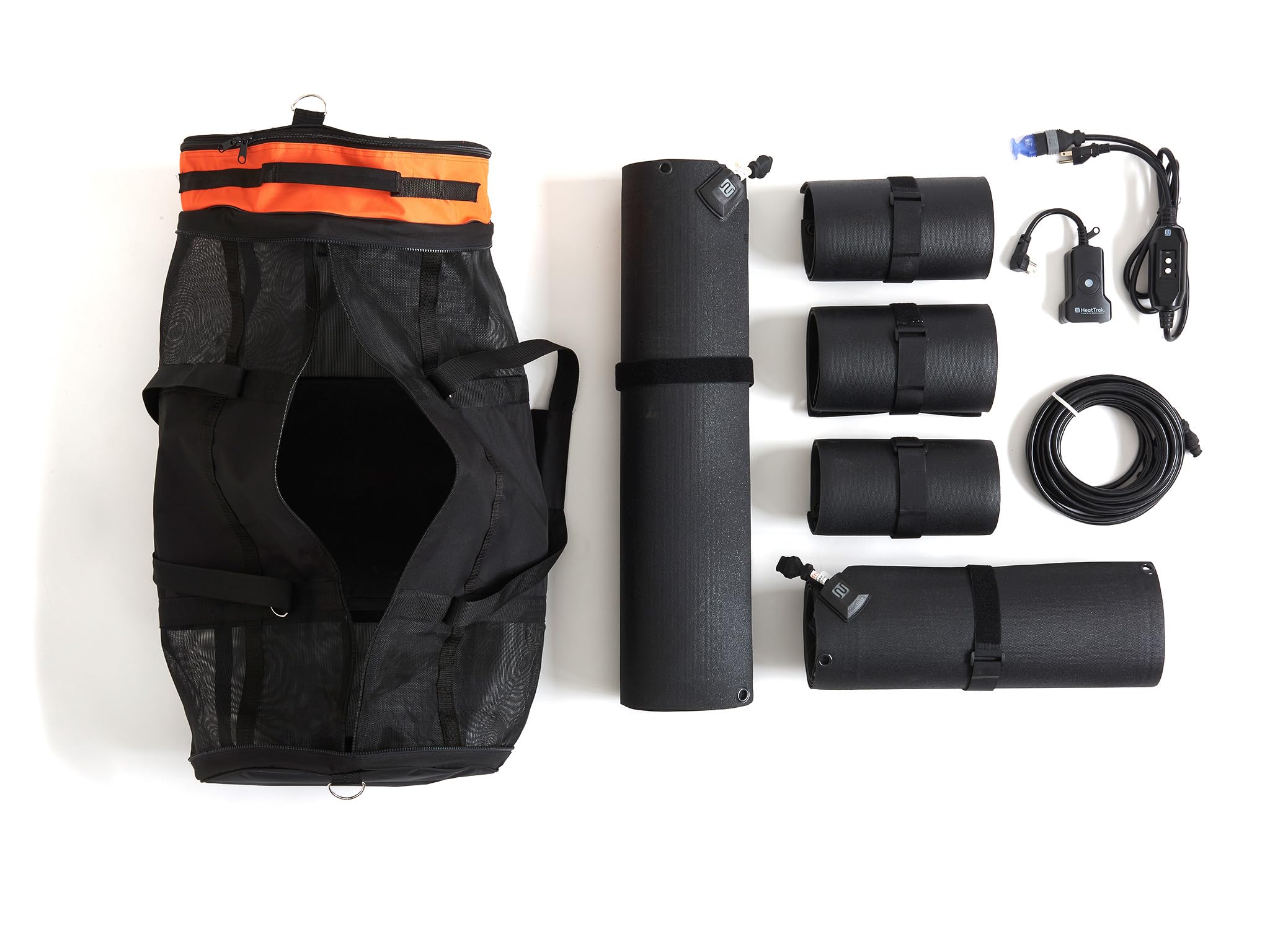 HeatTrak Snow Melting Mat Storage Bag with 5 Wrapping Straps - Perfect for Winter Mat Organization & Seasonal Storage