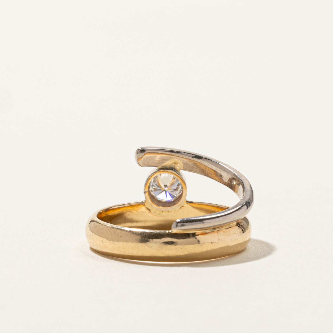 0.41ct Bezel Set Diamond Ring - Size 7 | Elegant Solitaire Engagement Wedding Band for Women | Perfect for Proposals, Anniversaries & Special Occasions
