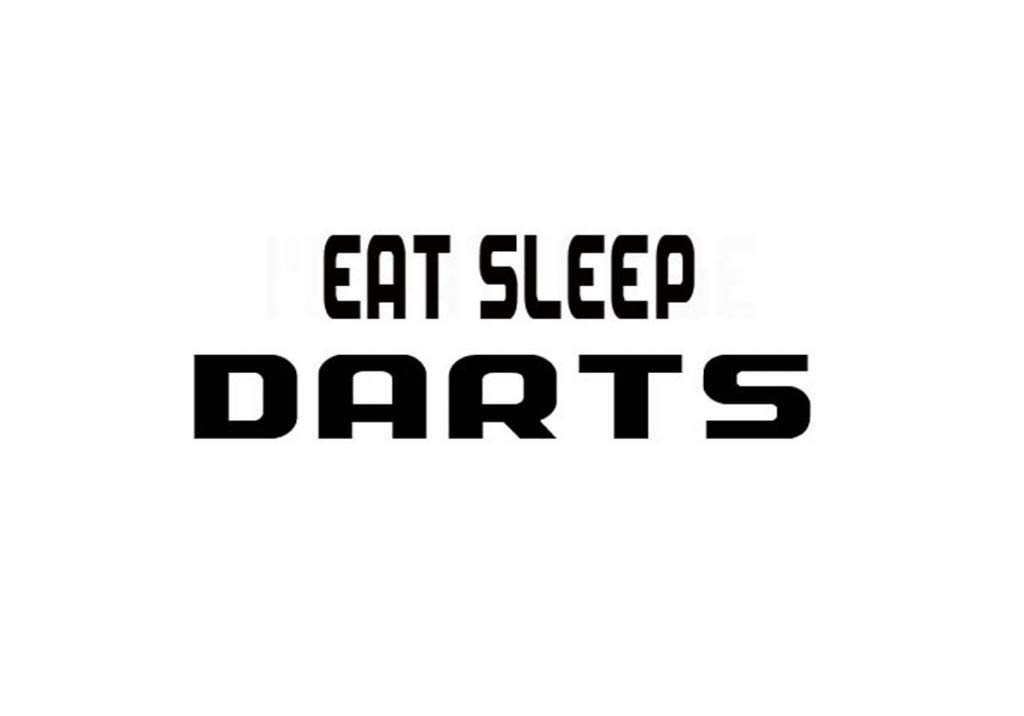 EAT Sleep Darts Vinyl Decal Sticker - Waterproof Car, Laptop, Wall Decor for Dart Enthusiasts | Perfect for Home, Office & Man Cave Decor