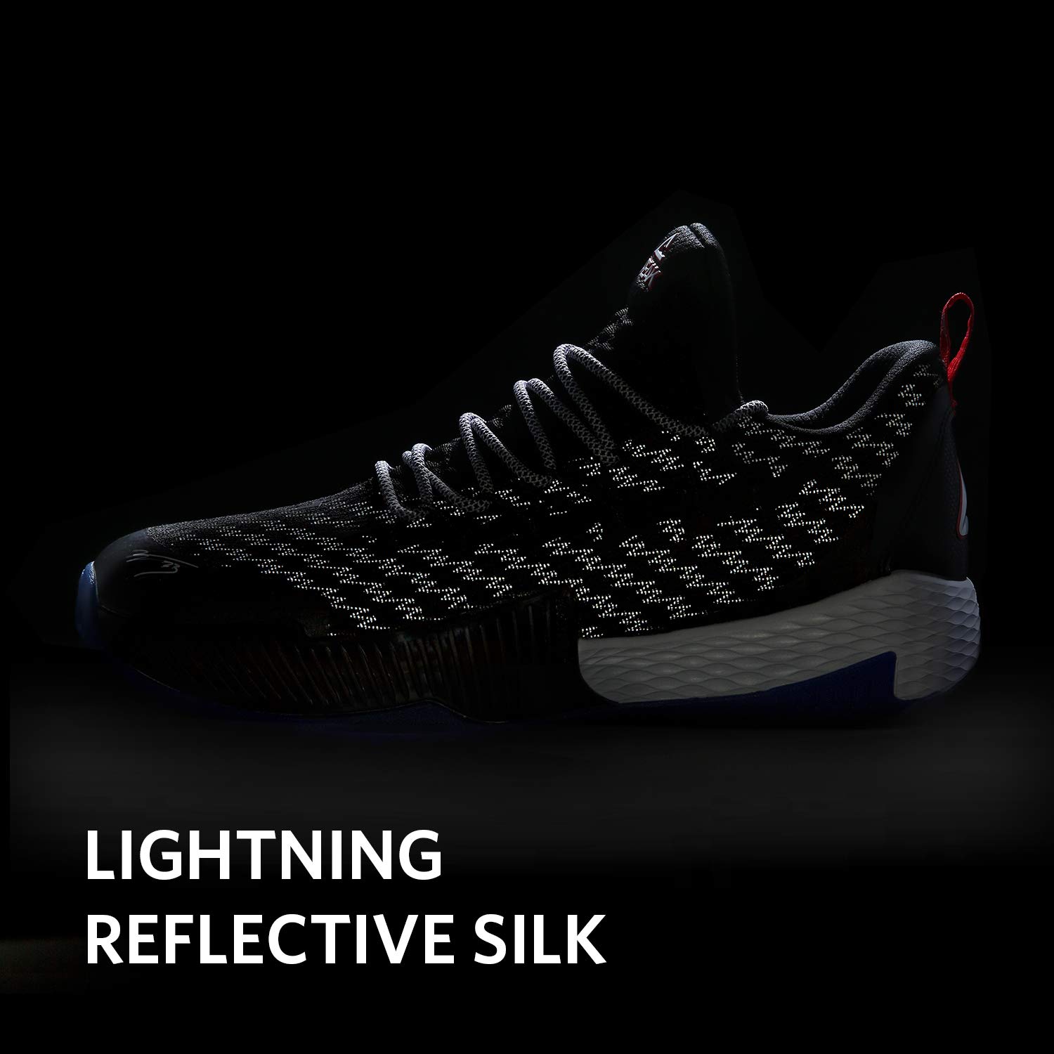 PEAK Men's Basketball Sneakers - Lou Williams Lightning Sport Shoes for Running, Walking & Training - Lightweight & Breathable for Court & Street Wear