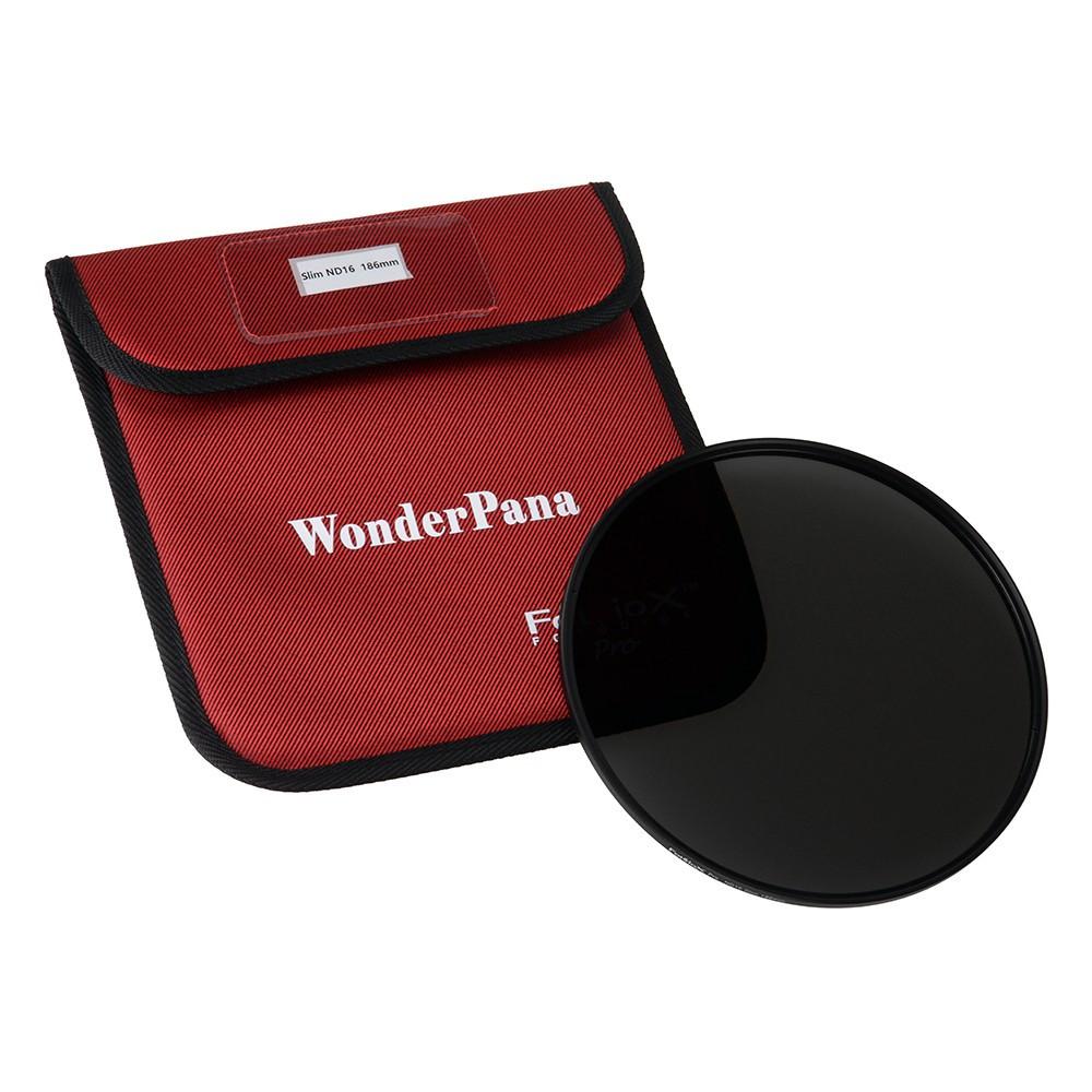 Fotodiox WonderPana 186mm Slim Neutral Density 16 (4 Stop) Filter - Ultra-Thin ND16 Lens Filter for DSLR & Mirrorless Cameras - Perfect for Landscape, Long Exposure & Bright Light Photography