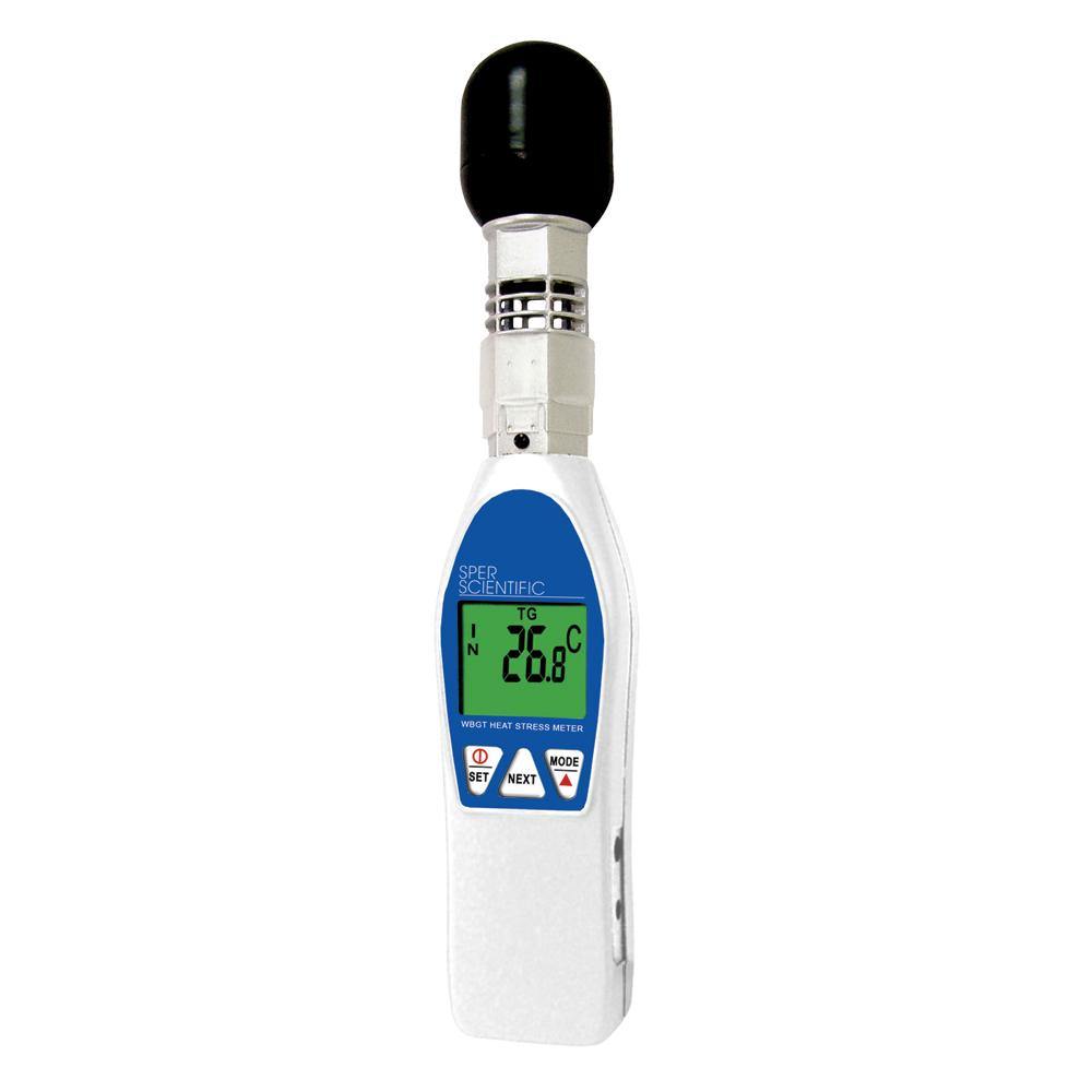 Professional Wet Bulb Globe Temperature (WBGT) Heat Stress Monitor - Accurate Outdoor & Indoor Heat Index Measurement for Construction, Sports, and Workplace Safety