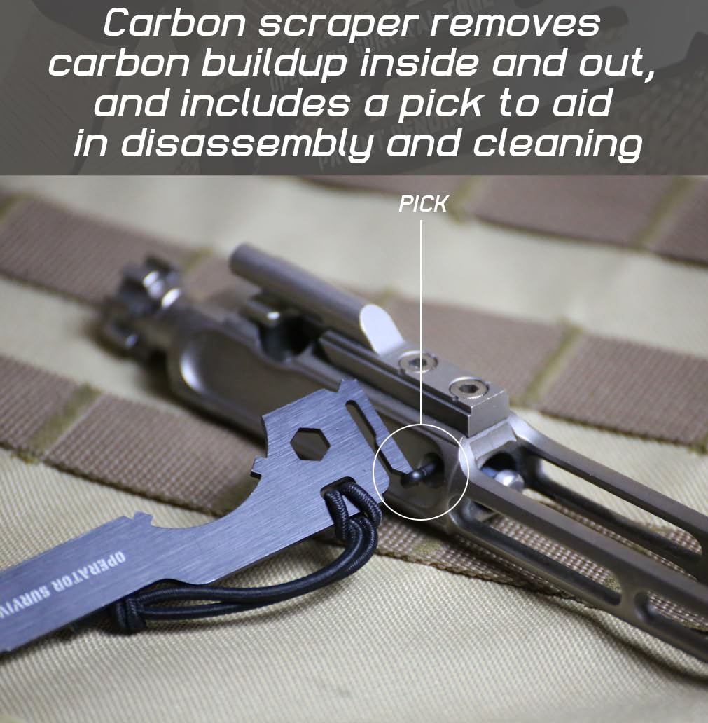 OST Carbon Scraping Tool - Professional Carbon Cleaner & Multi-Scraper for Engine Maintenance | Carbon Removal & Cleaning Supplies | Perfect for Automotive Repair, Home DIY & Industrial Equipment Maintenance