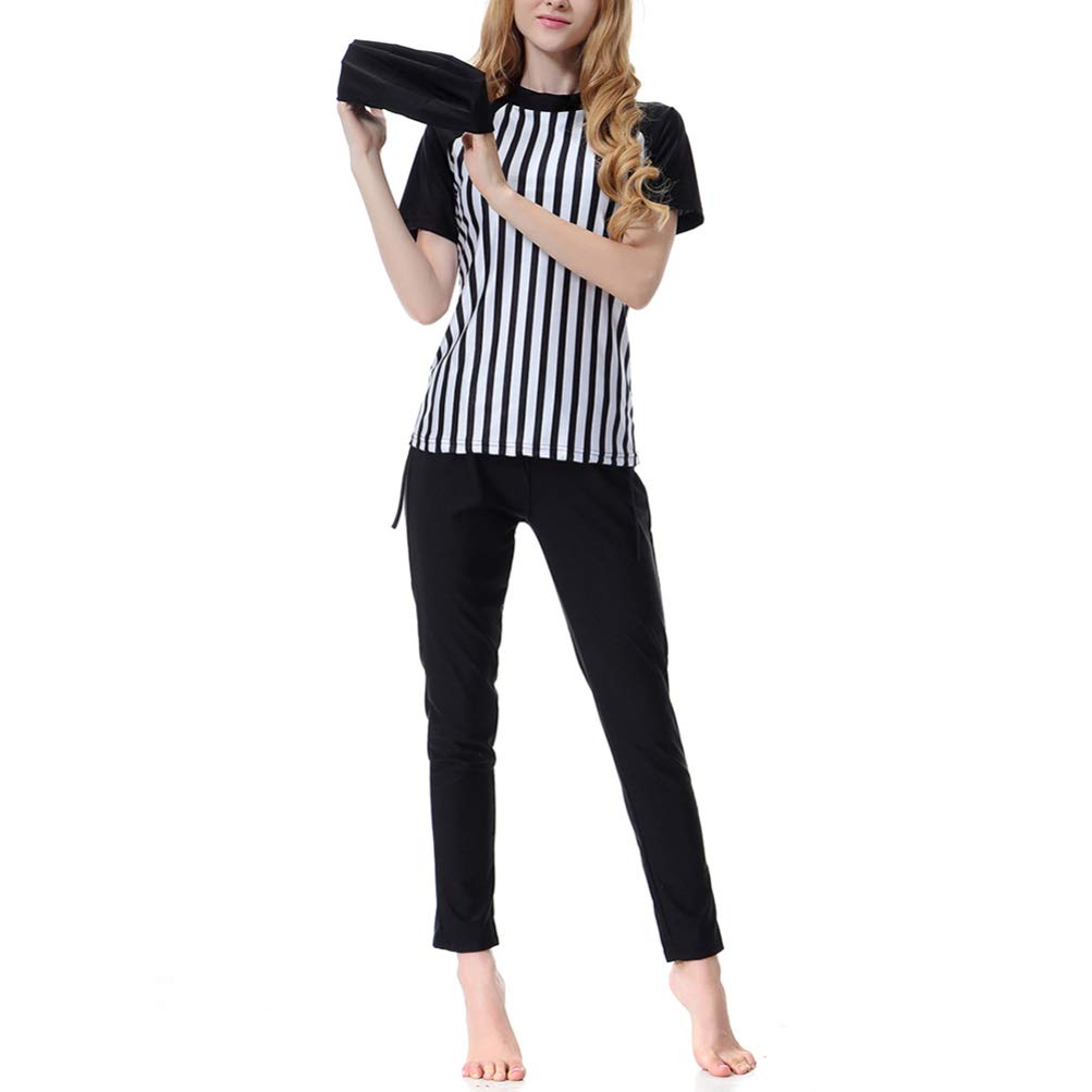 Modest Muslim Swimwear for Women - Full Coverage Islamic Beachwear Set with Swim Cap, Coat & Pants | Halal Swimsuits for Middle Eastern Beach, Pool & Water Activities