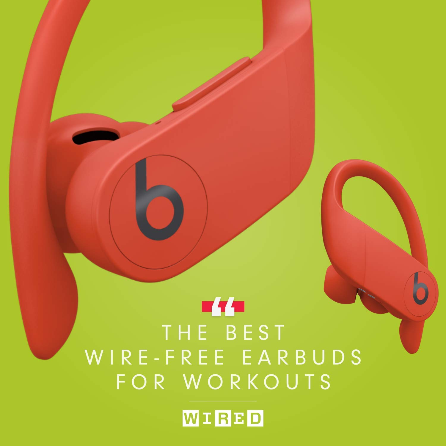 Beats Pro Wireless Bluetooth Headphones - High Performance, Noise Cancelling, Lava Red (Renewed) | Perfect for Gym, Travel & Workouts