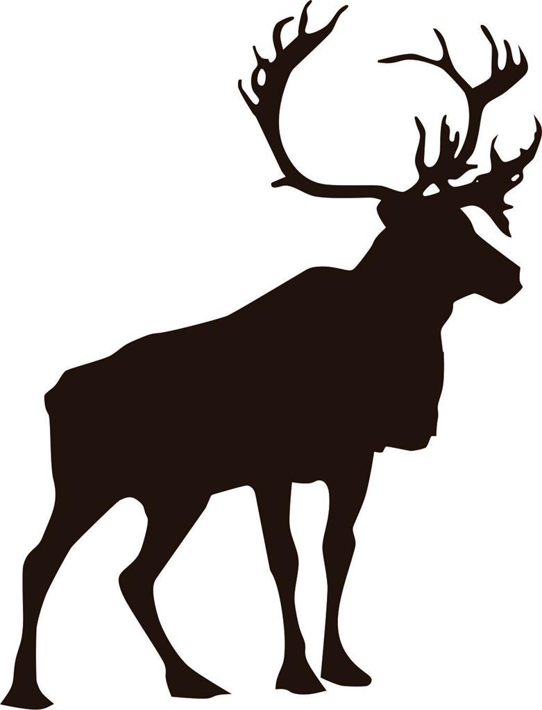 Removable Deer Wall Decals for Bedroom - 8x16 Inch DIY Animal Stickers for Home Decor, Kids Room & Nursery - Easy to Apply & Remove