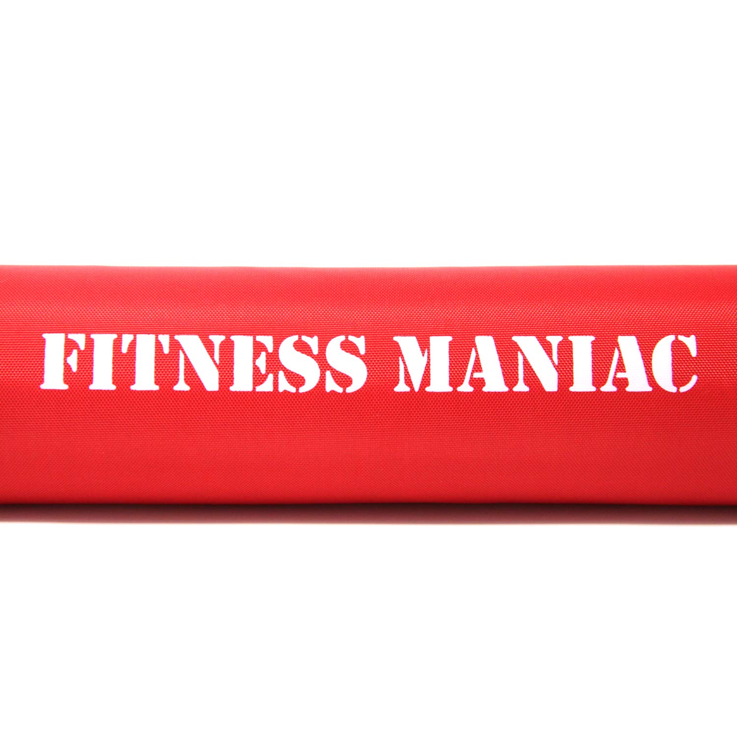 FITNESS MANIAC Barbell Squat Pad - Premium Foam Neck & Shoulder Support for Weightlifting - Compatible with Standard & Olympic Bars - Safety Straps Included - Ideal for Squats, Hip Thrusts & Strength Training - Gym & Home Workout Essential