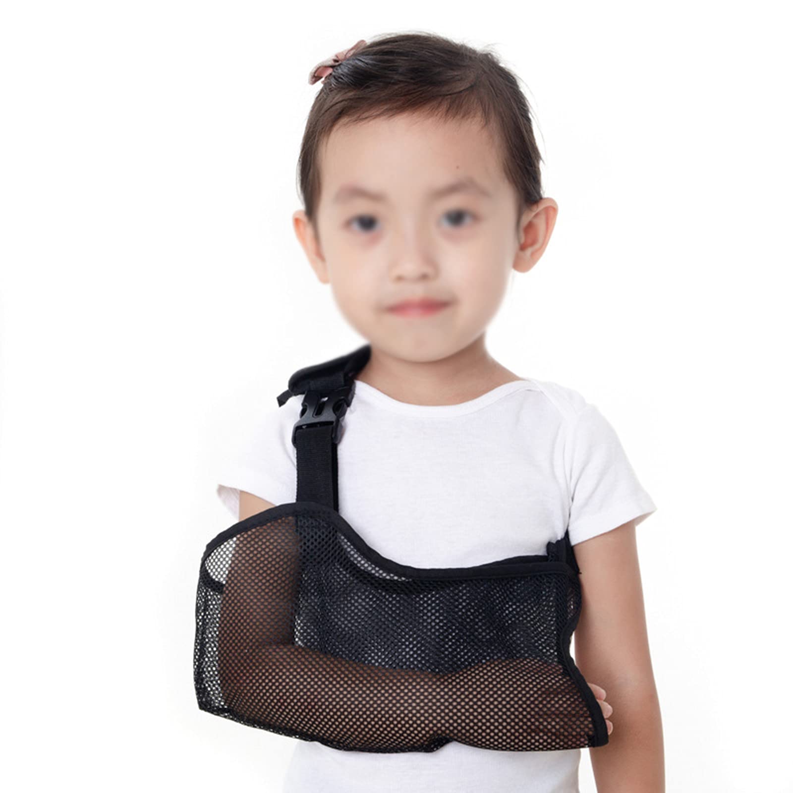 Breathable Mesh Kids Arm Sling - Adjustable Medical Sling Immobilizer for Broken Arm, Fractured Elbow & Shoulder Injury Support - Perfect for Post-Surgery Recovery & Sports Injury Protection