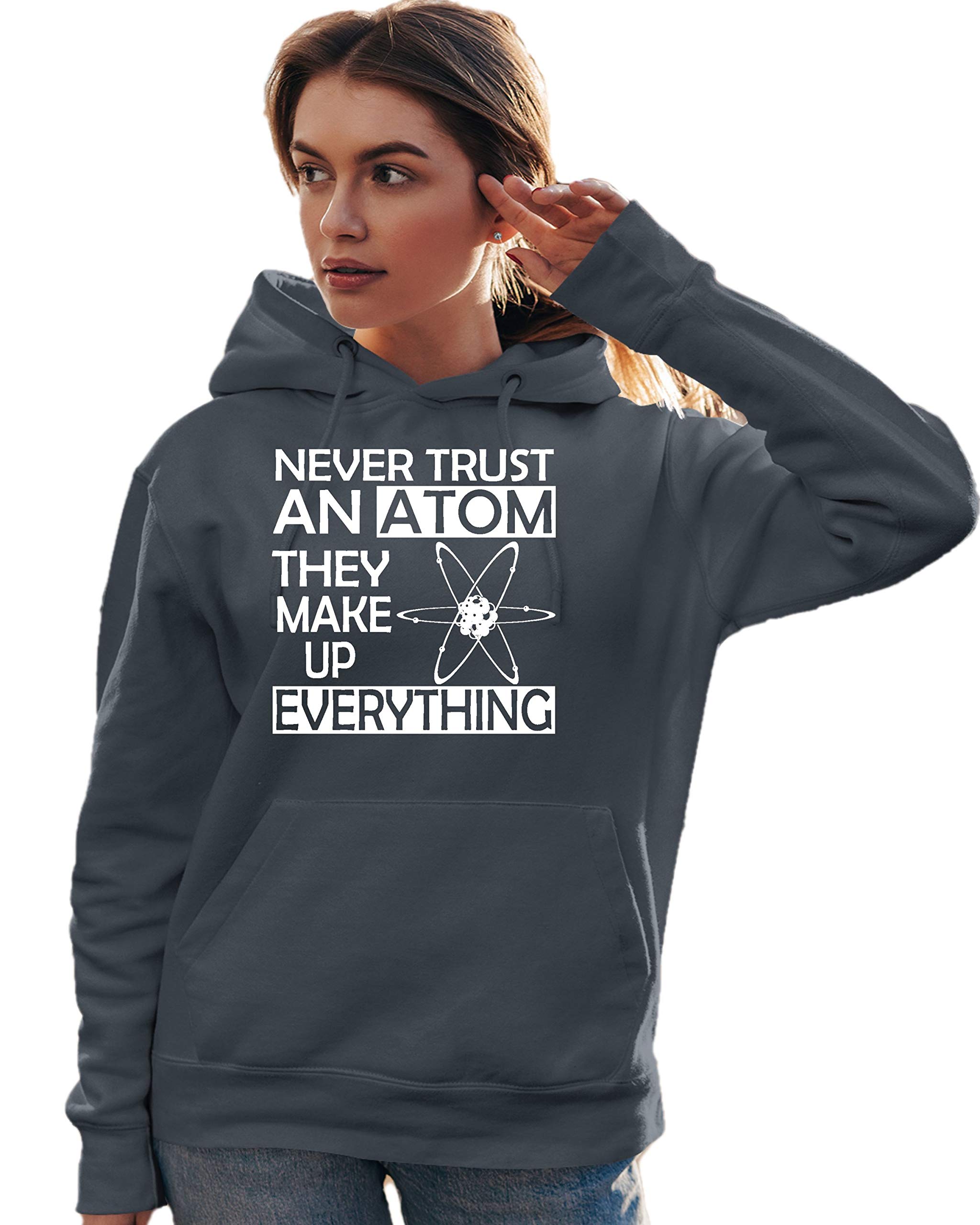 Science Hoodie Sweatshirt for Men & Women - Funny Atom Design - Perfect for Casual Wear, Gifts & Science Enthusiasts