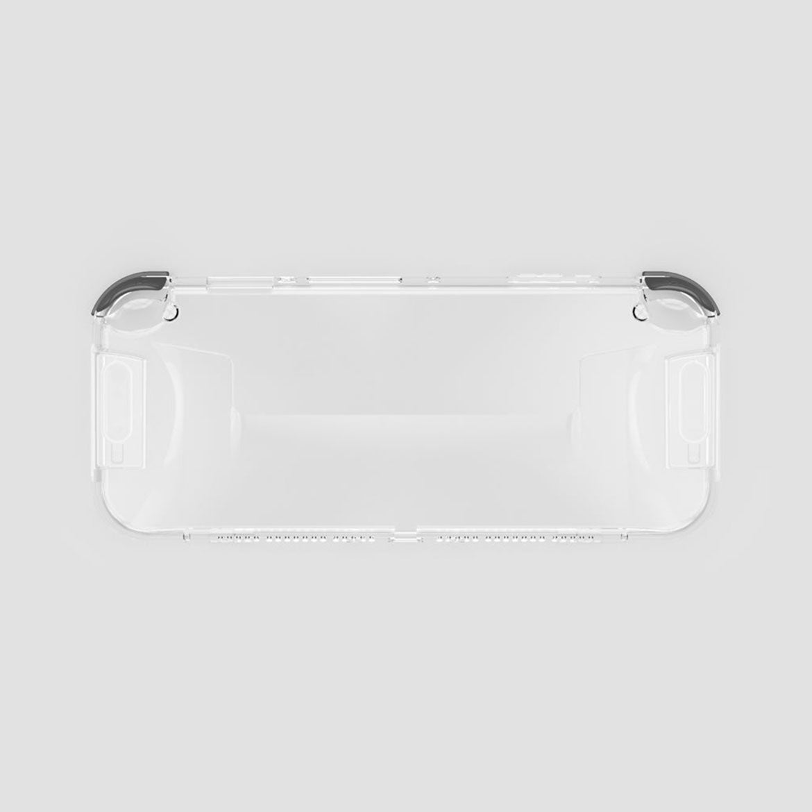 Skull & Co. GripCase for Nintendo Switch OLED Model - Protective Cover with Ergonomic Grip (White) | Perfect for Gaming Comfort & Travel Protection