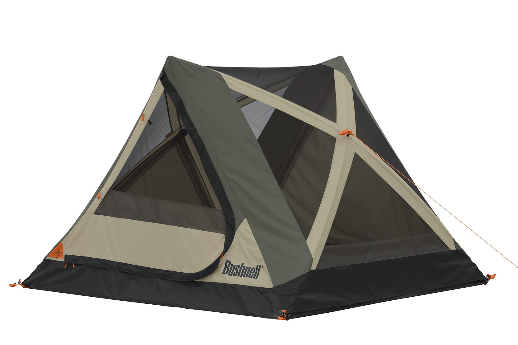 Bushnell Instant Pop Up Tent - 3P/4P/6P/8P Hub Style Camping Tent for Family, Hiking, Hunting & Fishing | Waterproof & Easy Setup | Perfect for Backpacking, Beach Trips & Outdoor Adventures
