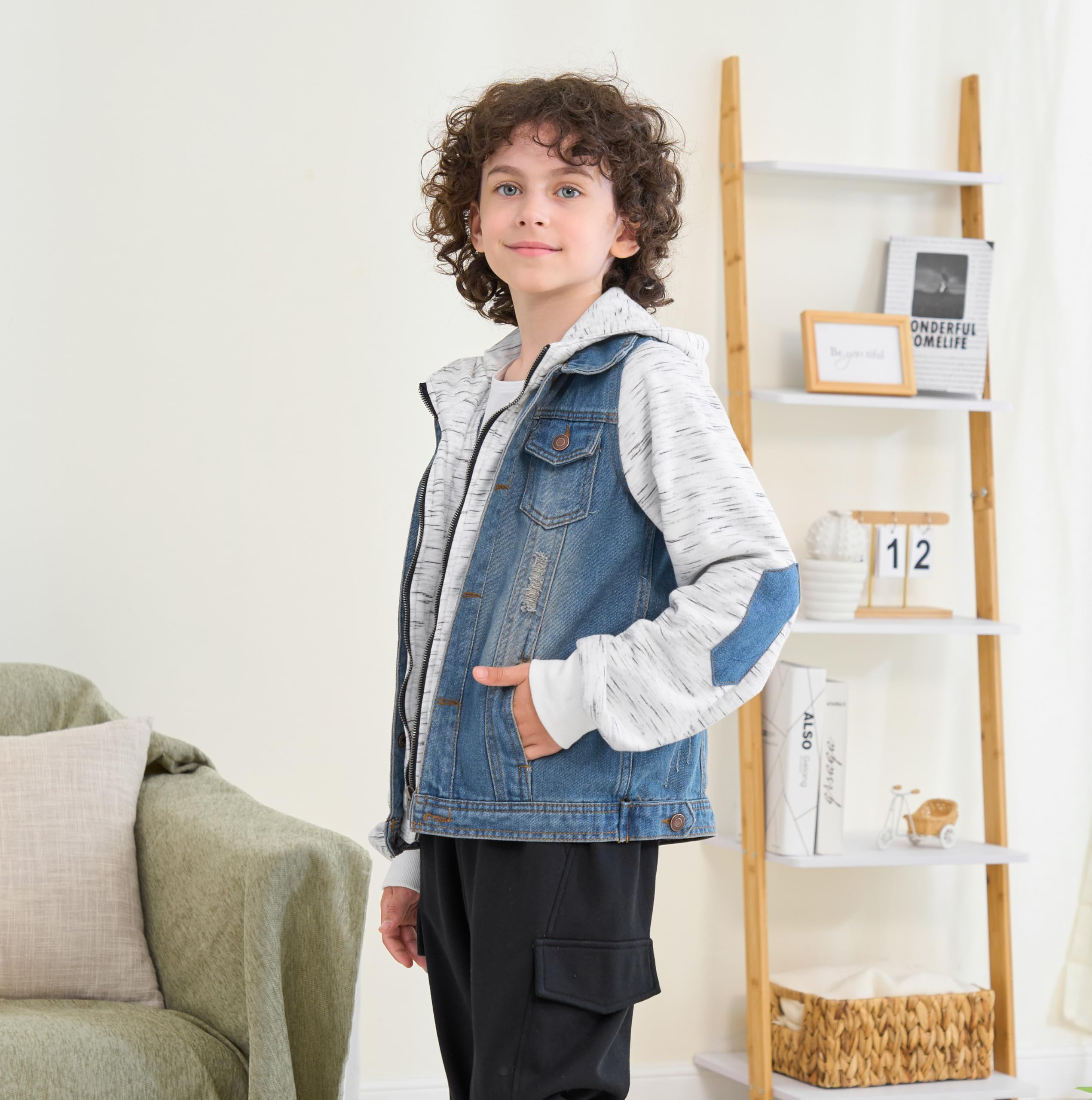 Boys' Denim Jacket for Kids 12M-14 Years | Stylish Outerwear for School, Play & Everyday Wear