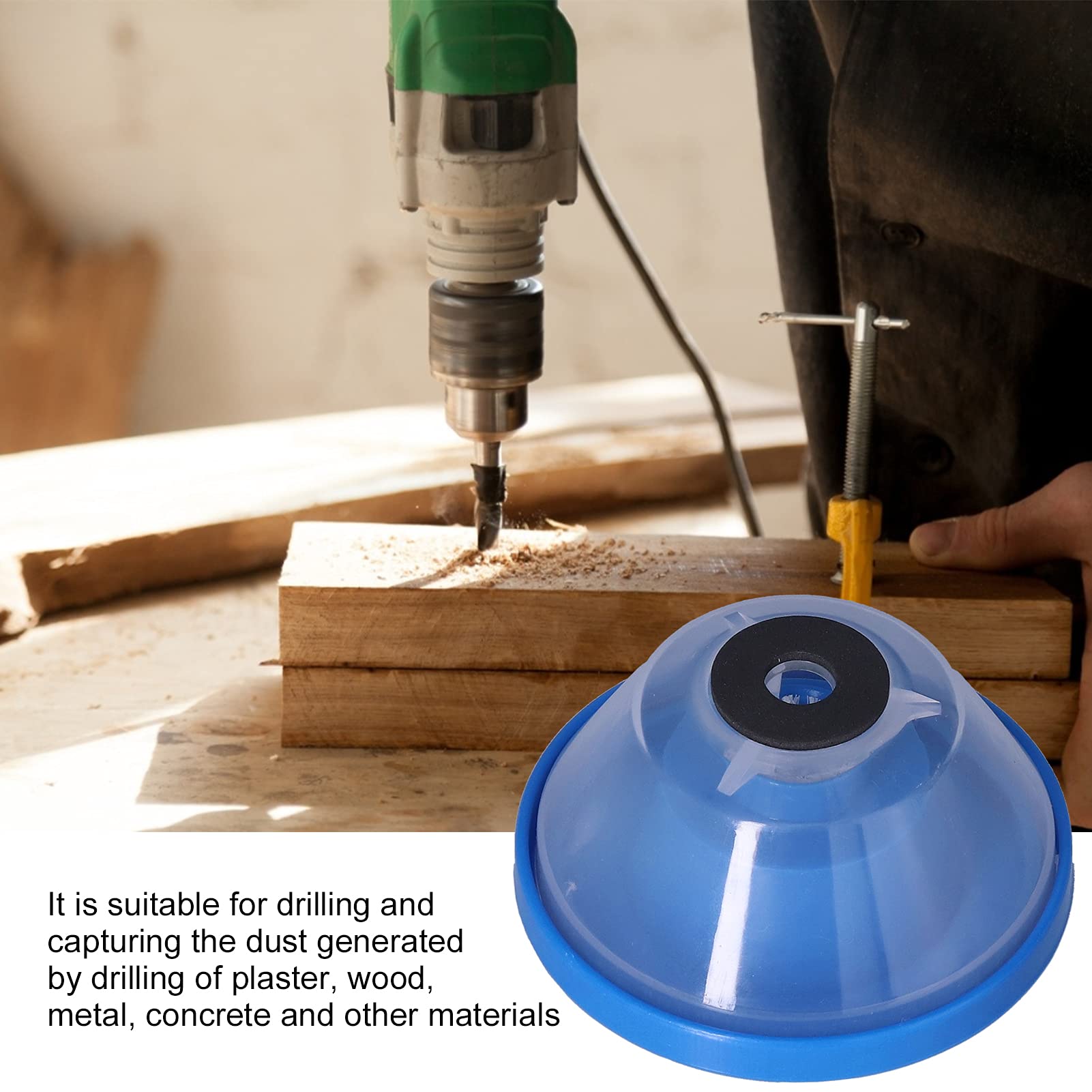 01 Electric Hammer Dust Cover - Dust Bowl Design for Electric Drills & Punch Tools | Worker Safety Gear for Clean Drilling & Construction Sites