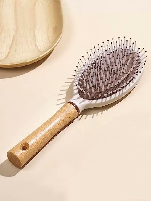 JUPREV Air Cushion Hair Brush - Gentle Massage Comb for Thin Hair, Reduces Hair Loss & Fatigue with Soft Rubber Tips - Perfect for Daily Styling, Salon Use & Travel Accessories