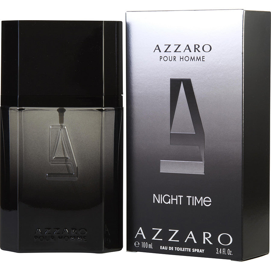 Azzaro Night Time Men's Eau de Toilette Spray - 100ml Fragrance for Evening & Special Occasions - Romantic Date Night & Formal Events Cologne