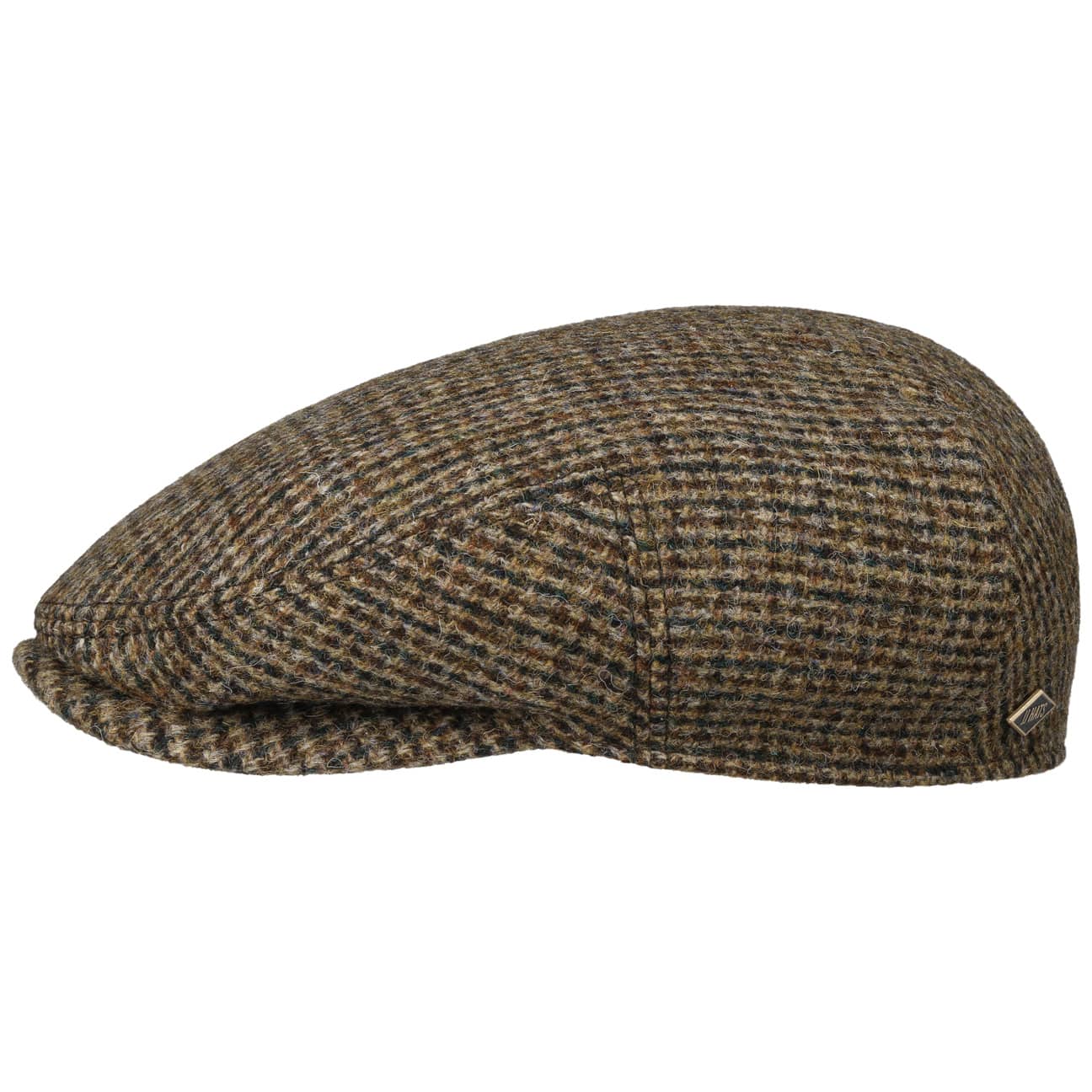 JJ Hats Men's Classic Driver Cap in Premium Harris Tweed - Vintage Style Newsboy Hat for Casual Wear, Outdoor Adventures & Travel Accessories
