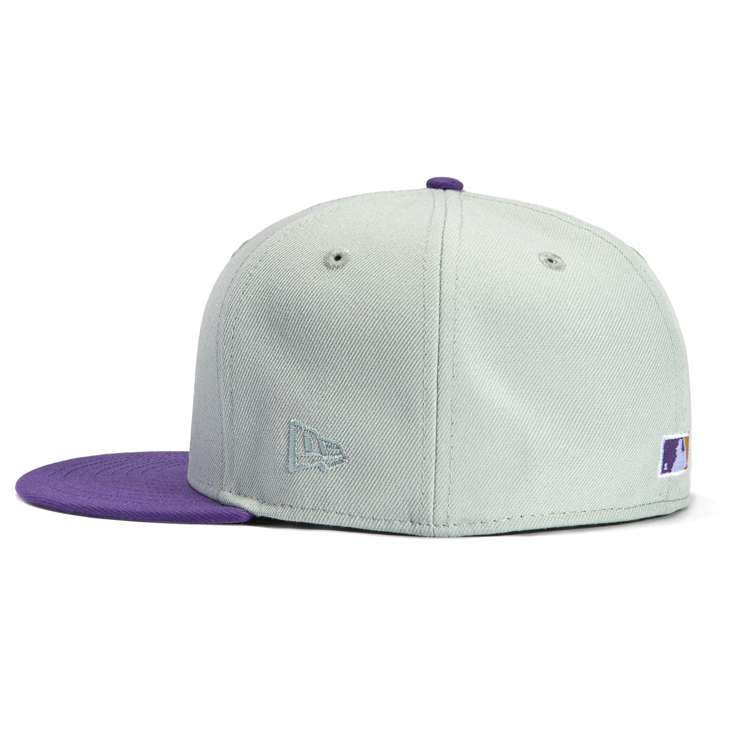 New Era 59Fifty Kansas City Royals 2012 All Star Game Patch Baseball Cap - Grey & Purple Adjustable Snapback Hat for Men & Women | Perfect for Baseball Games, Sports Events & Streetwear Fashion