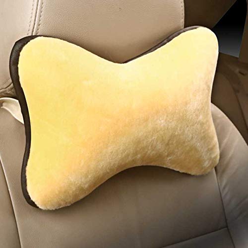 Comfortable Car Headrest Neck Pillow - Memory Foam Cushion for Travel & Long Drives - Perfect for Road Trips & Commuting